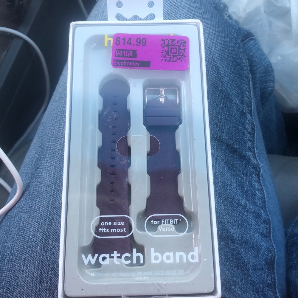 Purple fit bit band